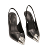 CALZATURA DECO. SLINGBACK SINTETICO NERO