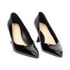 Escarpins femme noirs en vernis
