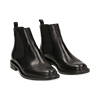 Chelsea boots neri in vera pelle