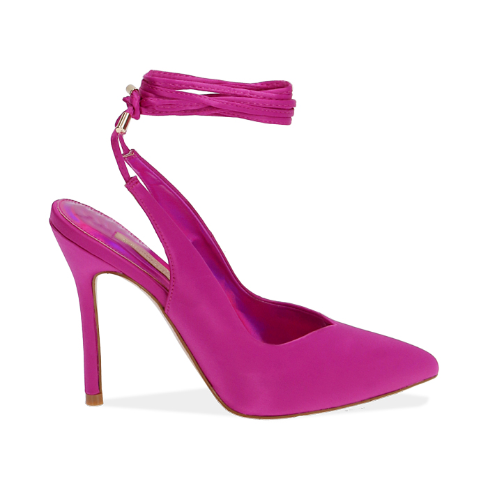 scarpa tacco fucsia