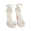 Sandali bianchi, tacco 11 cm