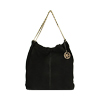 BAG SHOULDERBAG SUEDE NERO