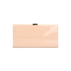 BORSA POCHETTE SINTETICO VERNICE NUDE