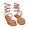 Sandali nude con strass